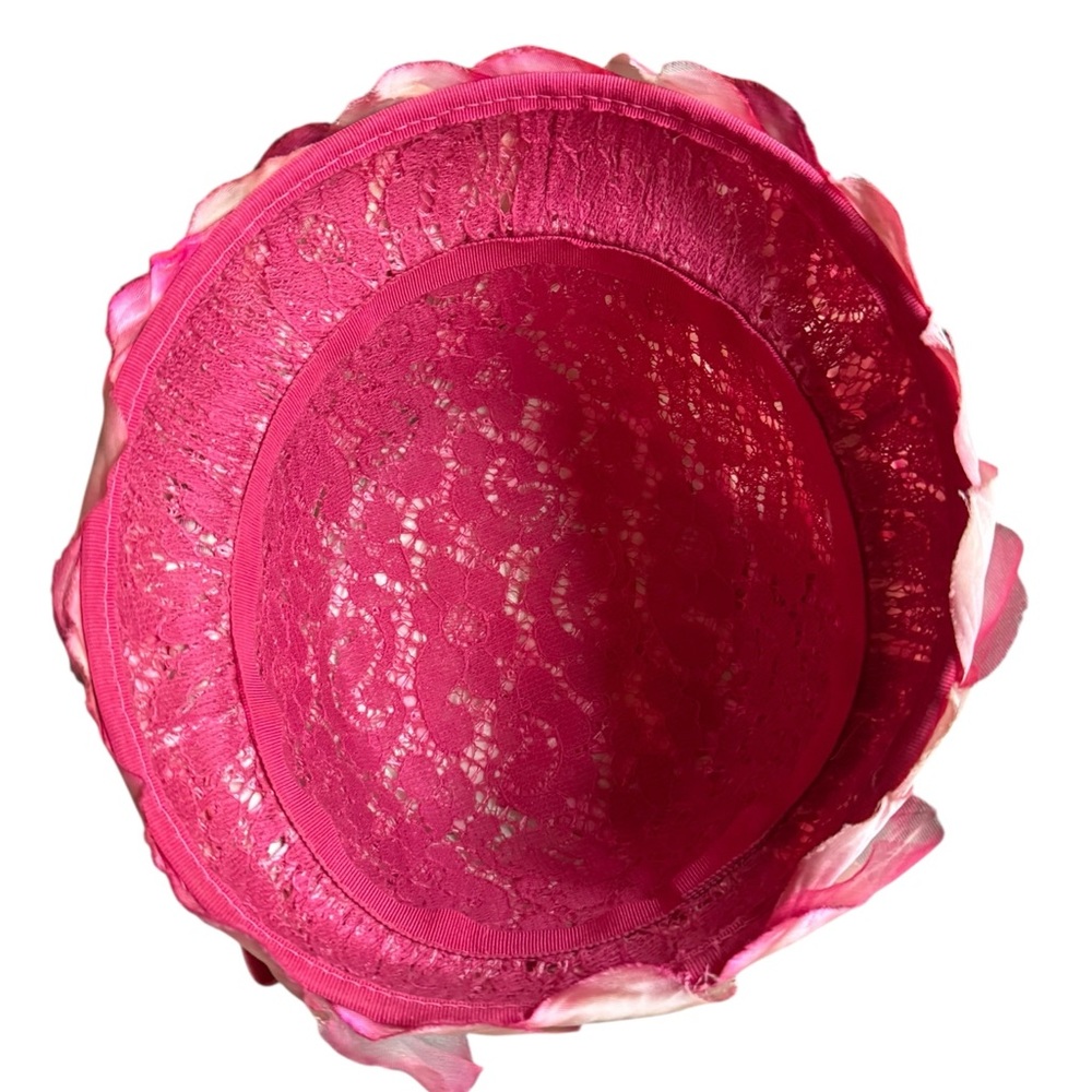 1950s Flower Petal Bucket‎ Hat - Picture 6 of 6